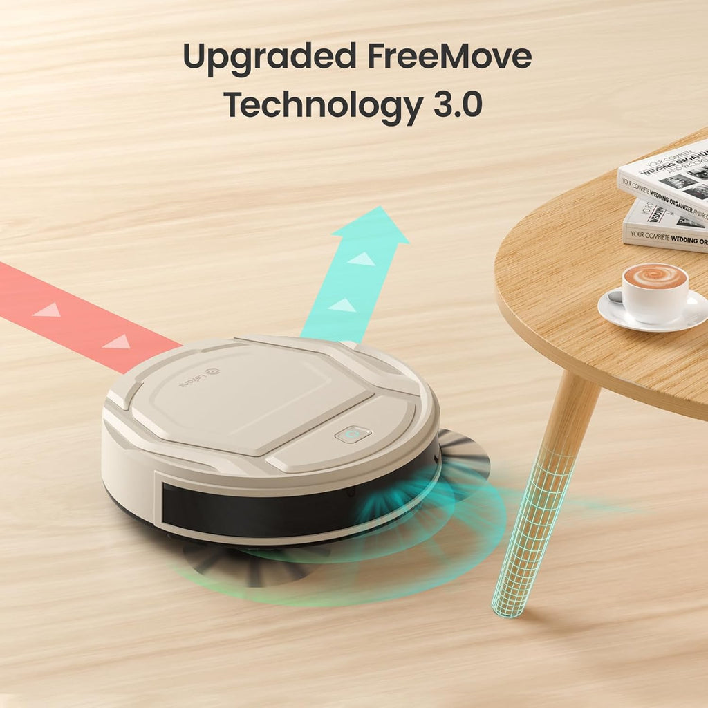 Lefant M210 Pro Robot Vacuum Cleaner,Easy to Use,120 Mins Runtime,6 Cleaning