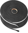 2 Rolls Foam Seal Tape for Door Window Insulation, Soundproof and Shockproof Foam Adhensive Strip