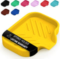 Zulay Kitchen Small Silicone Sponge Holder (4.9x3.3”) – Space-Saving Sink Organizer Tray for