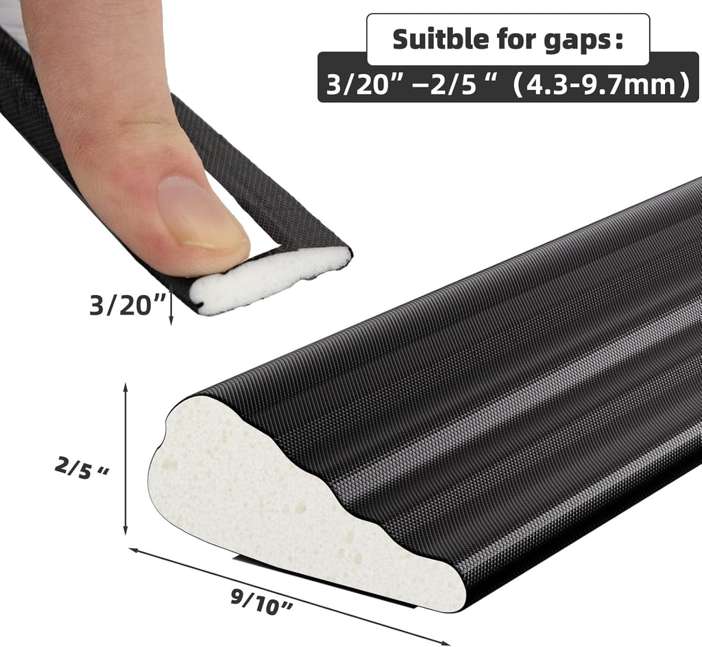 3 Pack*16.4 Ft Weather Stripping Seal Strip for Doors,Soundproofing Window Insulation Draft Stopper