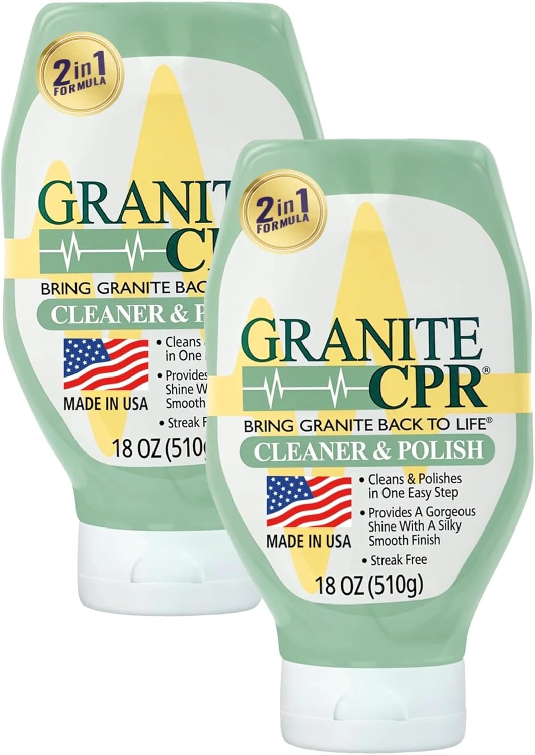 CPR Granite Cleaner Can Be Used Daily On Granite, Marble, Quartz & Corian. Leaves A Gorgeous