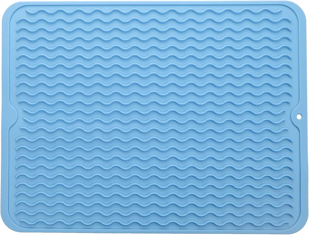 Silicone Dish Drying Mat for Multiple Usage,Easy clean,Eco-friendly,Heat-resistant Silicone Mat for