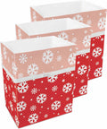 13 Gallon Disposable Pop-Up Trash Cans (3-Pack) with Fitted Bags – Foldable Garbage & Recycling