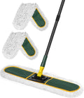 24" Commercial Dust Mop for Floor Cleaning, Heavy Duty Large Mop with Replacement Mops Pads