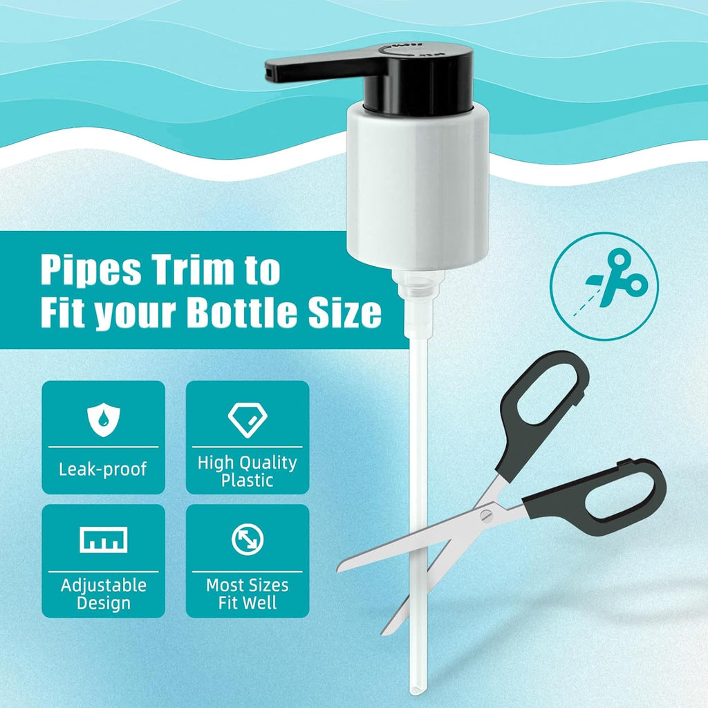 2PCS Dispenser Pump Replacement Compatible with MOROCCANOIL Treatment 1.7/3.4/4.2 Fl Oz (Not for