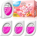 Air Freshener for Home, 4 Pack, Peach, Odor Eliminator for Small Area Closets Bathroom Pets Strong