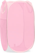 Handy Laundry Collapsible Mesh Pop Up Hamper with Wide Opening and Side Pocket - Breathable