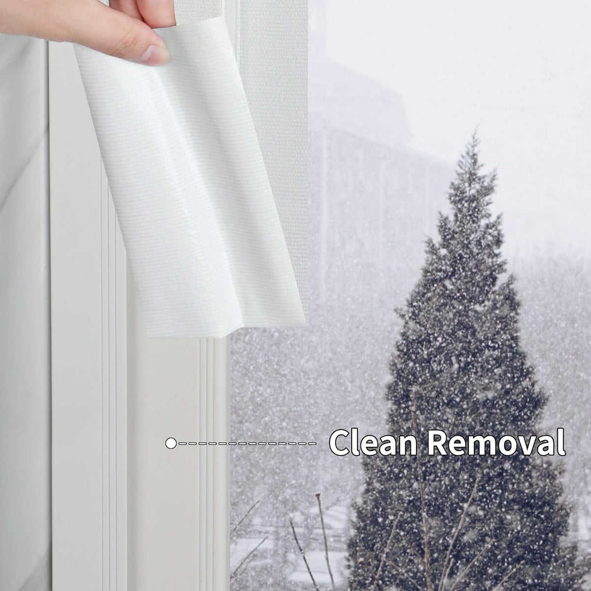 Cloth Duct Window Seal Strip Tape for Winter, 1.89in x 66FT, Weather Stripping Sealing Insulation