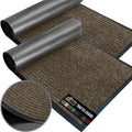GORILLA GRIP Traffic Guard Door Mat, 2 Pack, Heavy Duty Waterproof Doormat, Commercial Office Space