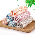Kitchen Washcloths 6 Pack, 10x14 Inch Small Dish Cloth for Washing Dishes, Lint Free Fast Dry
