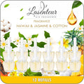 PlugIns Refills Air Freshener, Scented and Essential Oils for Home and Bathroom, Hawaiian, Jasmine