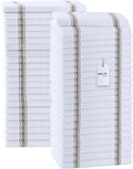 Dish Towels Set (Value Pack of 45) Size 15x25 Inch, 100% Cotton Soft & Absorbent Linen Kitchen