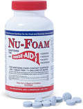 Nu-Foam Sanitizing Tablets for Bar Glassware – Superior Rinse Aid - Hand Washing Bar, Tavern