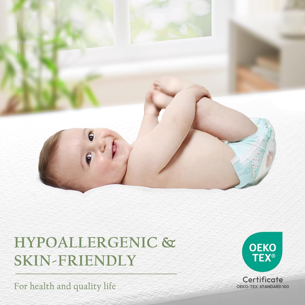 100% Waterproof California King Mattress Protector, Breathable Bamboo Rayon Mattress Cover with