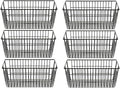 SANNO Wire Storage Baskets Freezer Baskets Farmhouse Organizer Storage Bins Large Organizer Bins