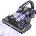 FEPPO Mattress Vacuum Cleaner, 16Kpa Bed Vacuum Cleaner with 253.7nm UV-C Light, 140°F Heat, HEPA