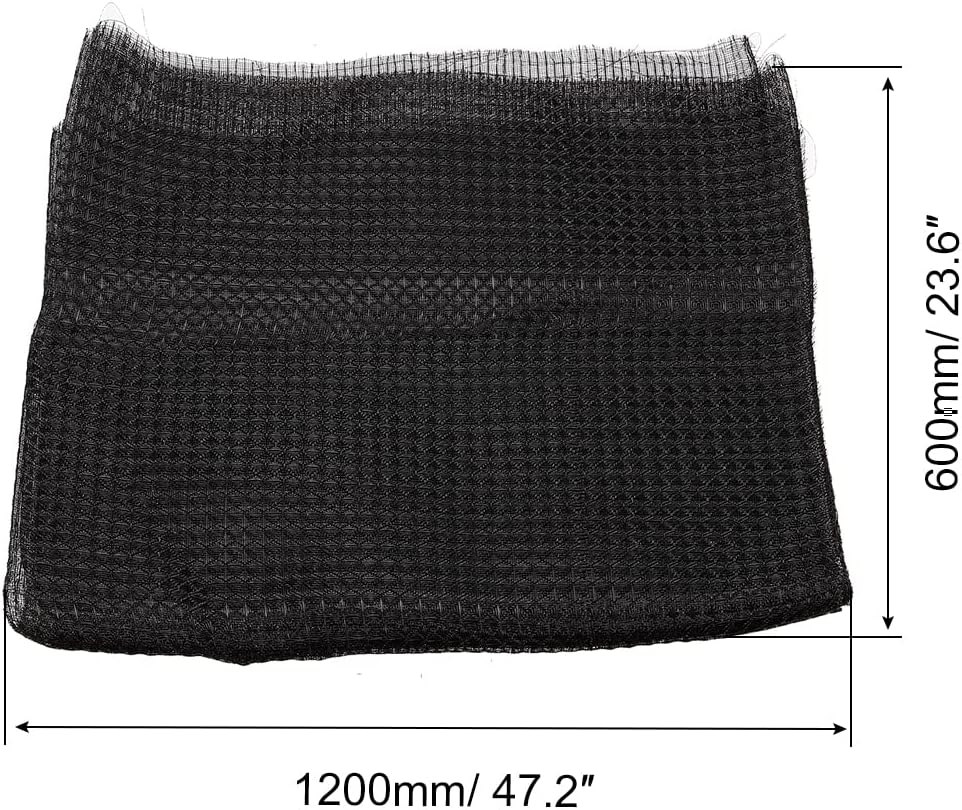 PATIKIL 47.2" x 23.6" Air Conditioner Air Filter Material, 2 Pack Plastic Dustproof Filtering Mesh