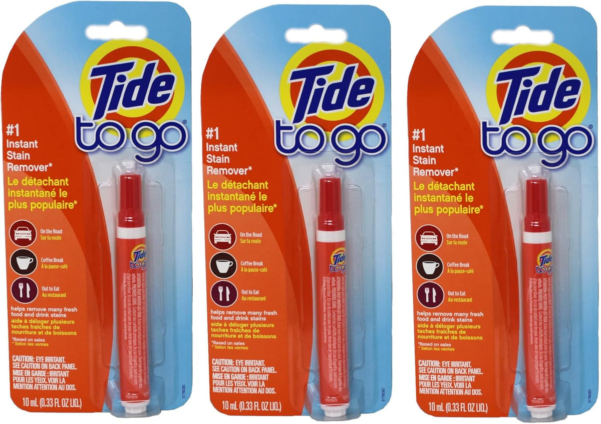 Tide To Go Instant Stain Remover 0.33 oz ( Pack of 3)