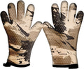 Kitchen perfection XL Silicone Smoker Oven Gloves-Extreme Heat Resistant BBQ Gloves-Handle Hot Food