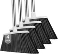 NACENA Heavy Duty Broom, 55 Inch Long Handle Outdoor Large Angle Brooms, Commercial Broom for