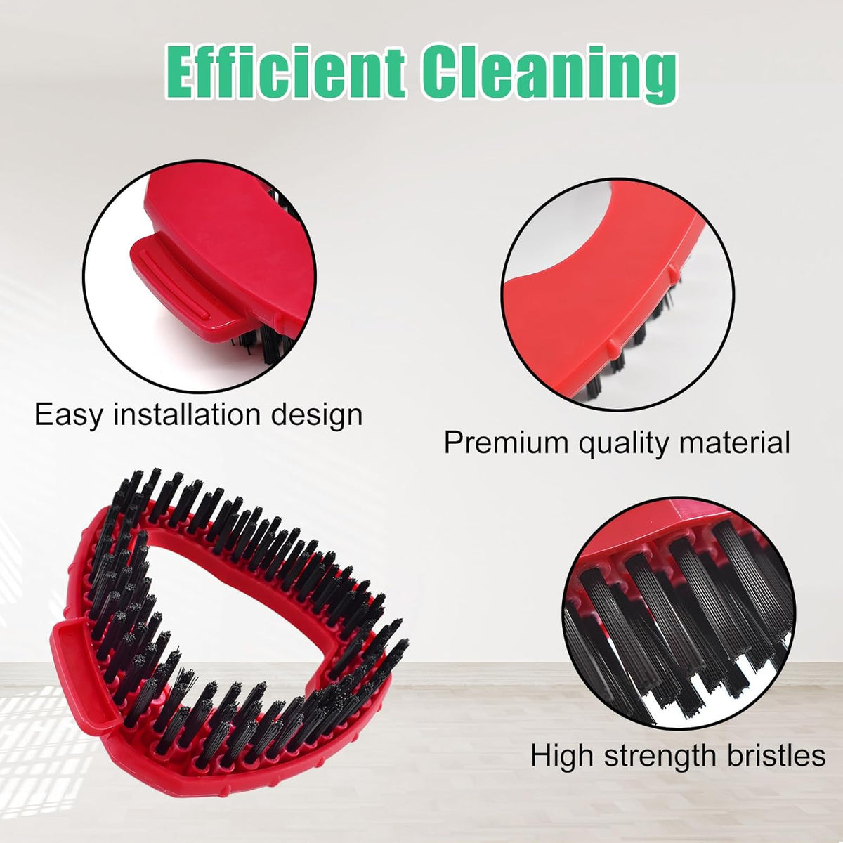 Spin Mop Heads Replacements for O Ceda EasyWring 1-Tank System, 2 Microfiber Mop Head Refills