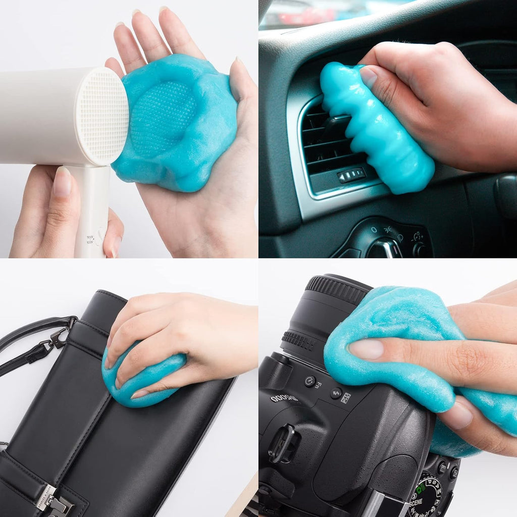 CLICK CLEAN Keyboard Cleaning Gel, 7oz Universal Cleaning Gel for Keyboards Electronics Dust