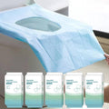 50 Pack Toilet Seat Covers Disposable 16x24 Inch XL Portable Toilet Liners Travel Seat Cover for