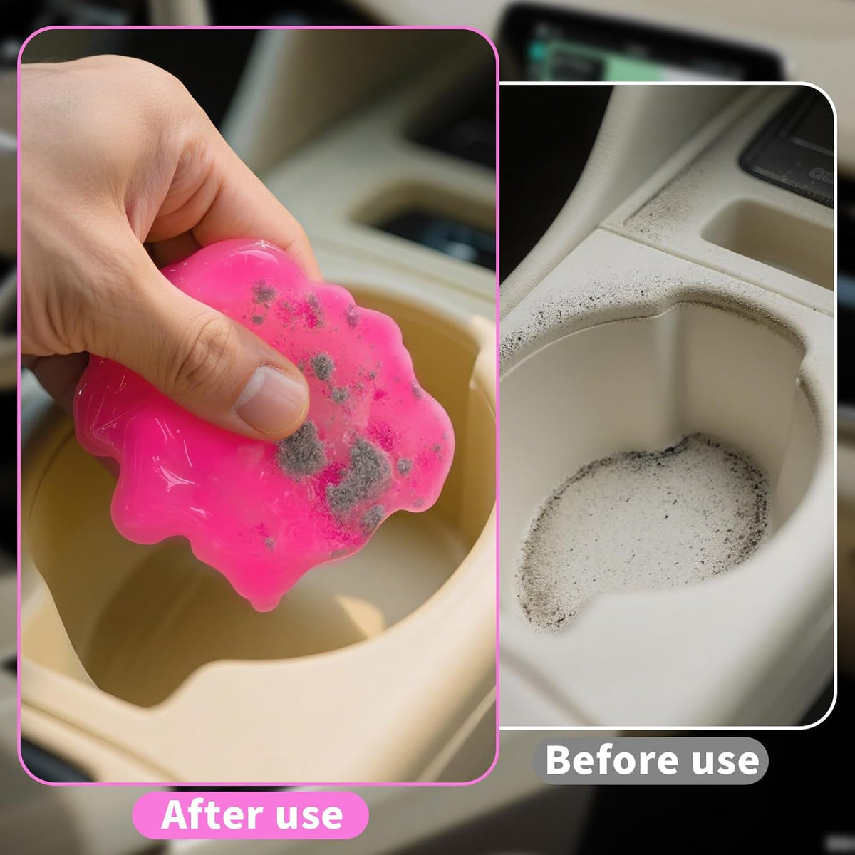 ASFSKY Car Cleaning Gel (Fruit Aroma) Cleaning Putty Universal Dust Cleaning Car Interior Cleaner