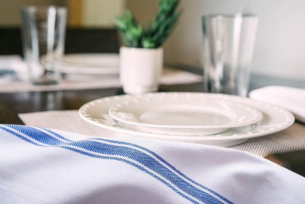 Dish Towels Set (Value Pack of 30) Size 15x25 Inch, 100% Cotton Soft & Absorbent Linen Kitchen