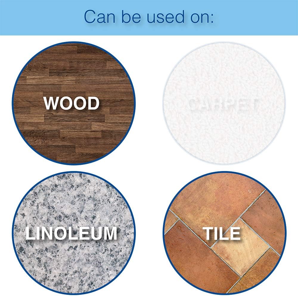 SOFTTOUCH 4723995N Heavy Duty 3 Inch Felt Furniture Pads to Protect Hardwood Floors from Scratches