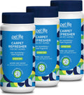 Pet Life Unlimited Carpet Refresher & Deodorizer Powder - Pet Safe, Plant-Based Juniper Leaf Scent