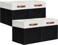 DULLEMELO Storage Cubes 13 inch,Cube Storage Bins with Handles for Organizing,Fabric Storage