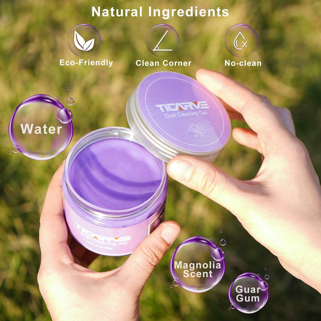 TICARVE Cleaning Gel for Car Detailing Car Vent Cleaner Cleaning Putty Gel Auto Car Interior
