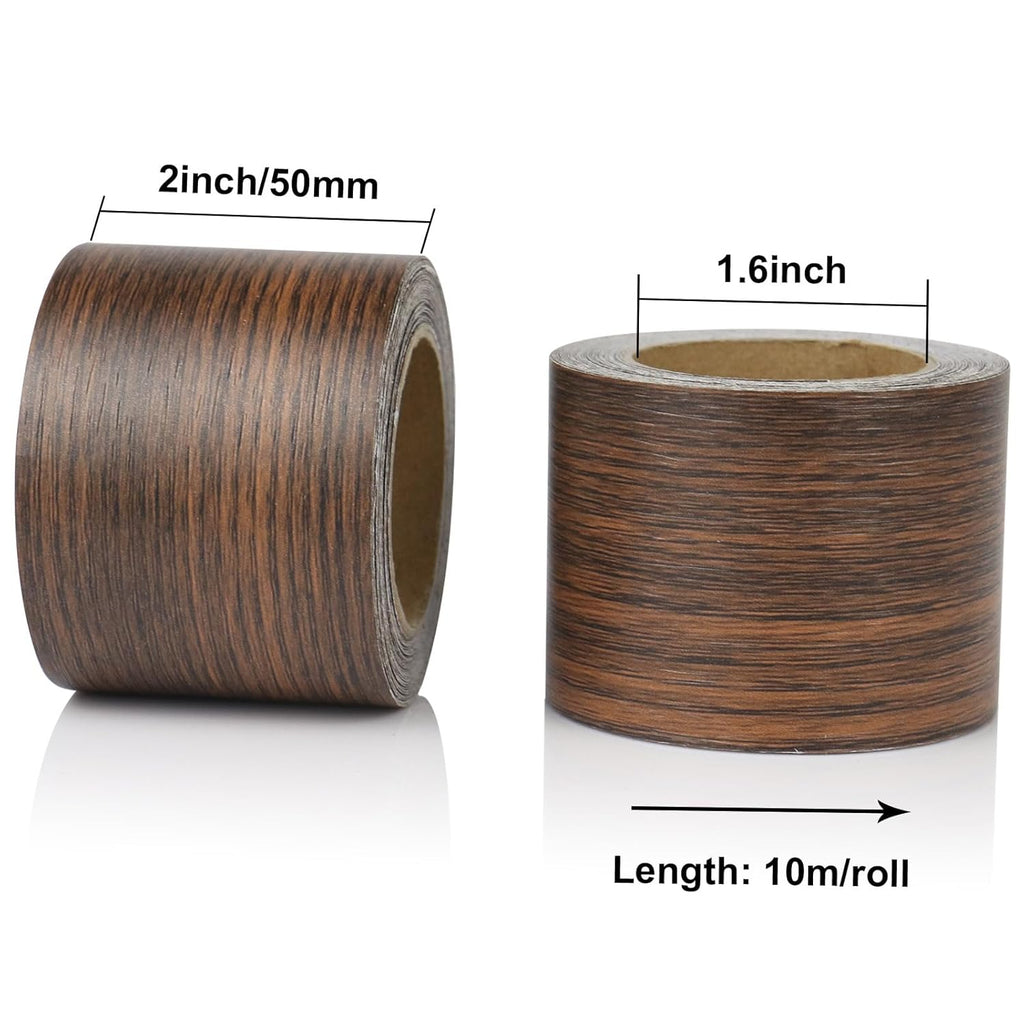 BOMEI PACK Wood Grain Repair Tape,Self Adhesive Repair Patch for Furniture, Floors, Cabinets