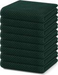 Homaxy 100% Cotton Waffle Weave Kitchen Dish Towels, Ultra Soft Absorbent Quick Drying Cleaning