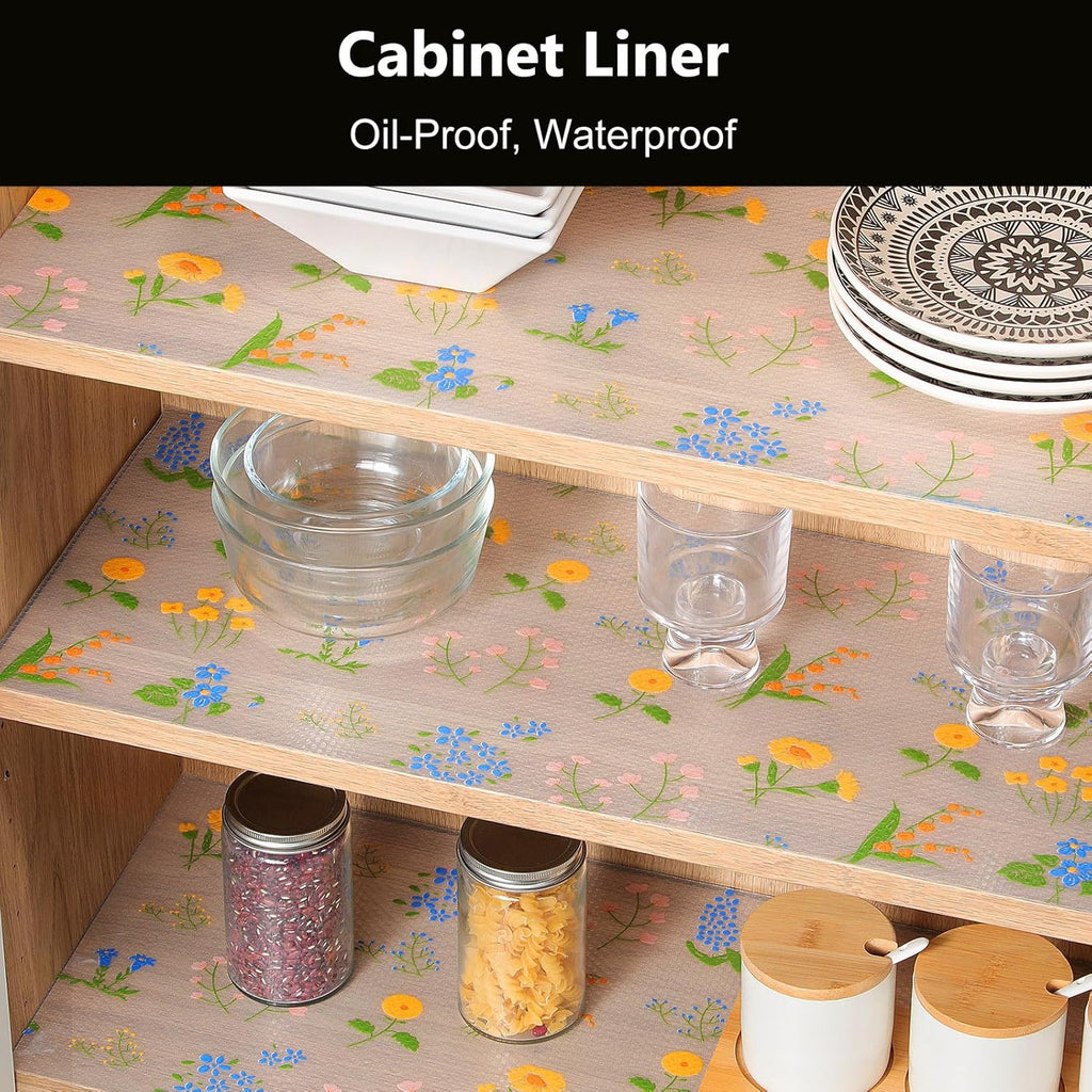 INNOLITES INNOLITES Non-Slip Shelf Liner – Cabinet & Drawer Liner Non-Adhesive – Waterproof
