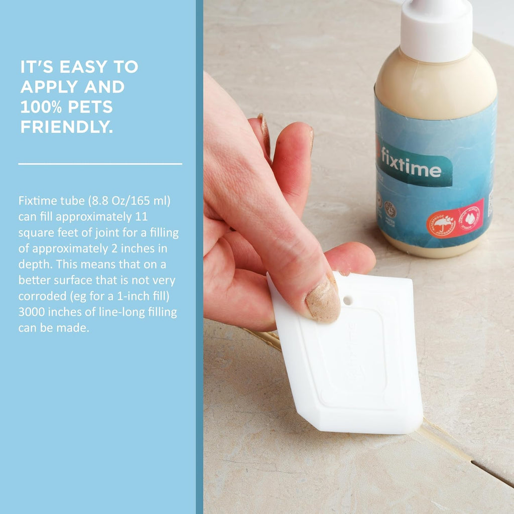 Grout Filler Repair Kit – Cream Beige Premixed Crack Filler for Floor Tiles – Fast Drying Grout