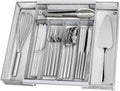 Silverware Organizer Metal Mesh, Drawer Organizer, Utensil Cutlery Tray Expandable Flatware