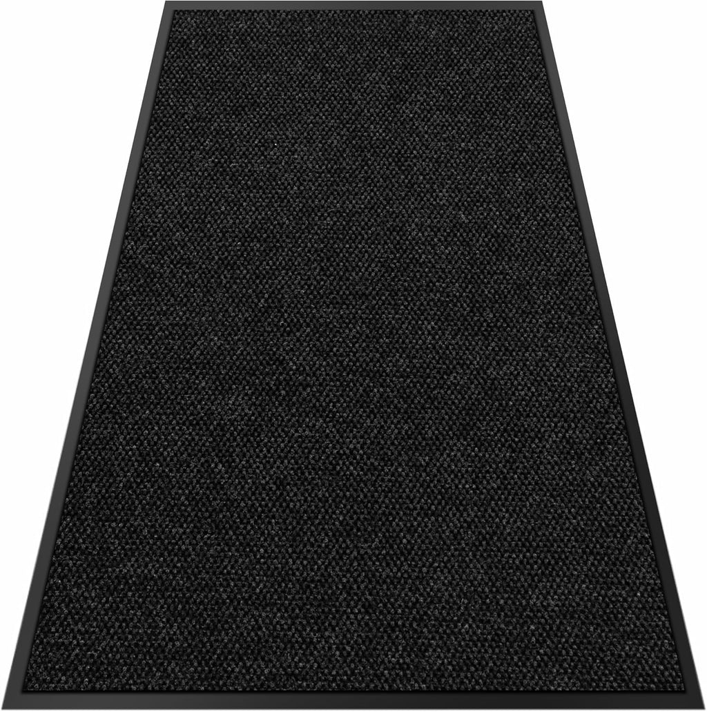 4′ x 12′ Front Door Mat Indoor Outdoor Entrance, Commercial Floor Mat Heavy Duty Dirt Trapper
