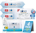 SONO Disinfecting Wipes - Antibacterial, No Alcohol & Bleach, Medical-Grade, All-Purpose - School