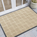Yimobra Door Mat, Outdoor Indoor Entrance Welcome Mat, Heavy Entry Front Door Mat, Stain & Fade