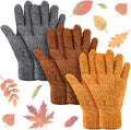 Patelai 3 Pairs Microfiber Plant Dusting Gloves Leaf Cleaning Gloves for Indoor Plants, Blinds