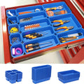 KeFanta 42 Pack Tool Box Organizer Tool Tray Dividers, Rolling Tool Chest Cart Cabinet Workbench