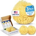 Baby Buddy Natural Bath Sponge, Ultra-Soft Sea Wool, Gentle on Baby's Skin, Hypoallergenic