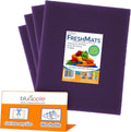 Bluapple FreshMats, Refrigerator Bin Liner, Fridge Drawer Mats, Crisper Life Extender Liner Keeps