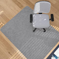 Placoot Desk Chair Mat for Hardwood Floor Corduroy Surface 1/6" Thick 55"x35" Office Chair Mat for