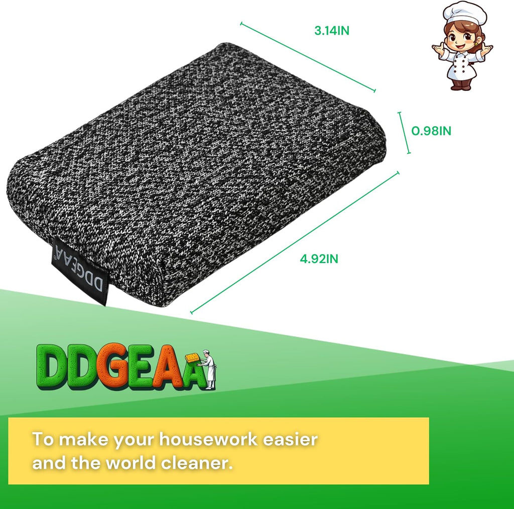 Heavy - Duty Kitchen Sponge - 20 Times More Durable, Scratch Free, Suitable for Non Stick Cookware