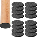 CHUNZEXI Non Slip Furniture Pads - 16 Premium Furniture Grippers Self Adhesive Rubber Furniture