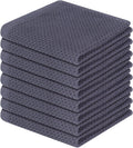 Homaxy 100% Cotton Waffle Weave Kitchen Dish Cloths, Ultra Soft Absorbent Quick Drying Dish Towels