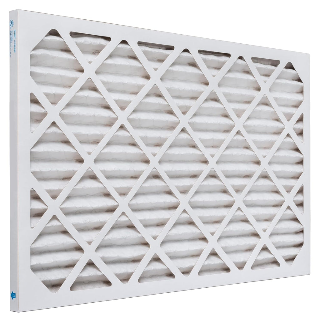 Aerostar 16x25x1 MERV 8 - 6 Count - High Efficiency Pleated HVAC, Furnace & Air Conditioner Filters